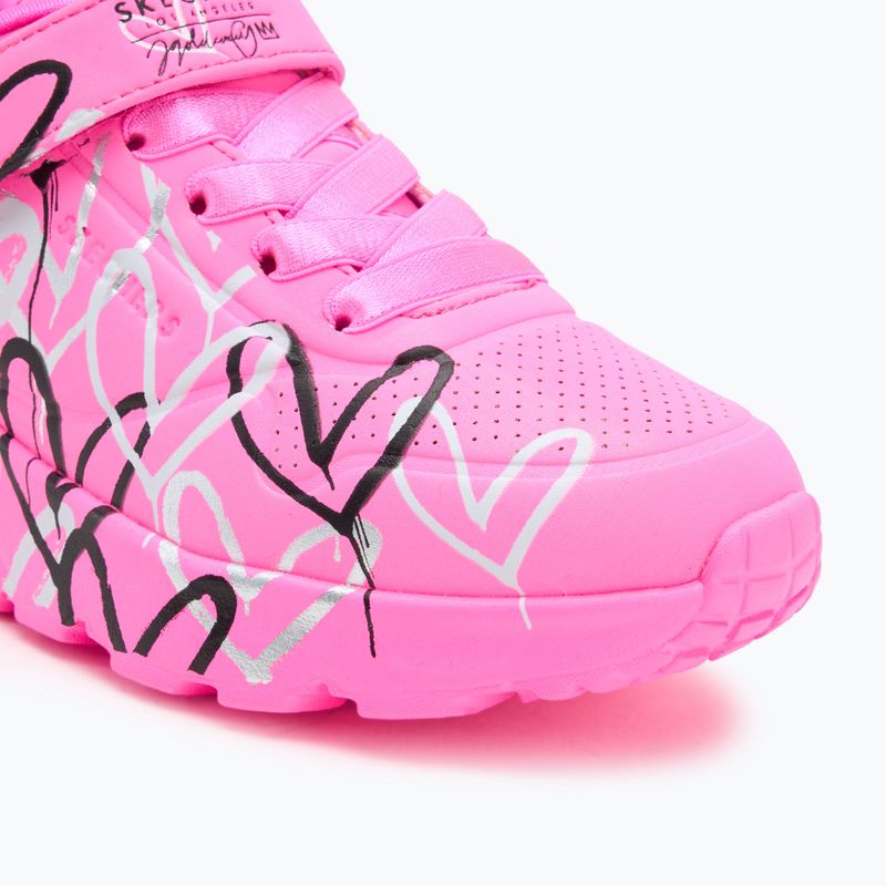 Кросівки дитячі SKECHERS Uno Lite Love Levitate hot pink/multi 7