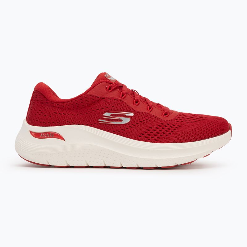 Кросівки жіночі SKECHERS Arch Fit 2.0 Big League red 2