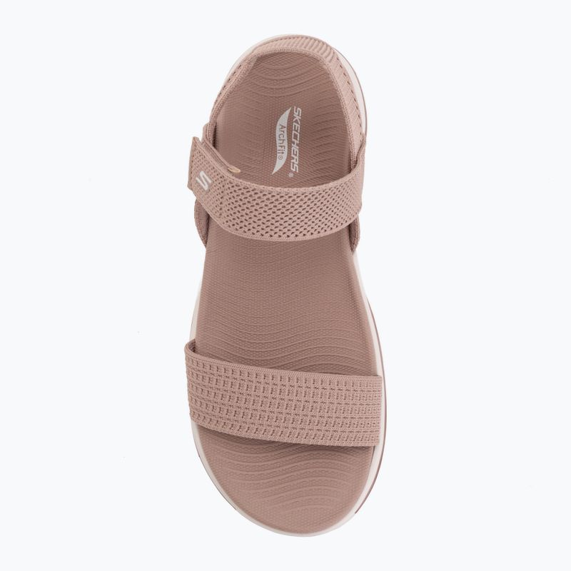 Сандалі жіночі SKECHERS Go Walk Arch Fit 2.0 purple 5
