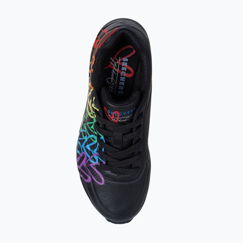 Кросівки жіночі SKECHERS Uno Full Of Love black 5