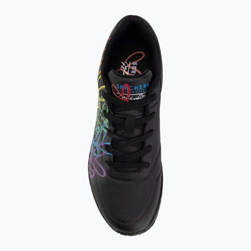 Кросівки жіночі SKECHERS Uno Full Of Love black 5
