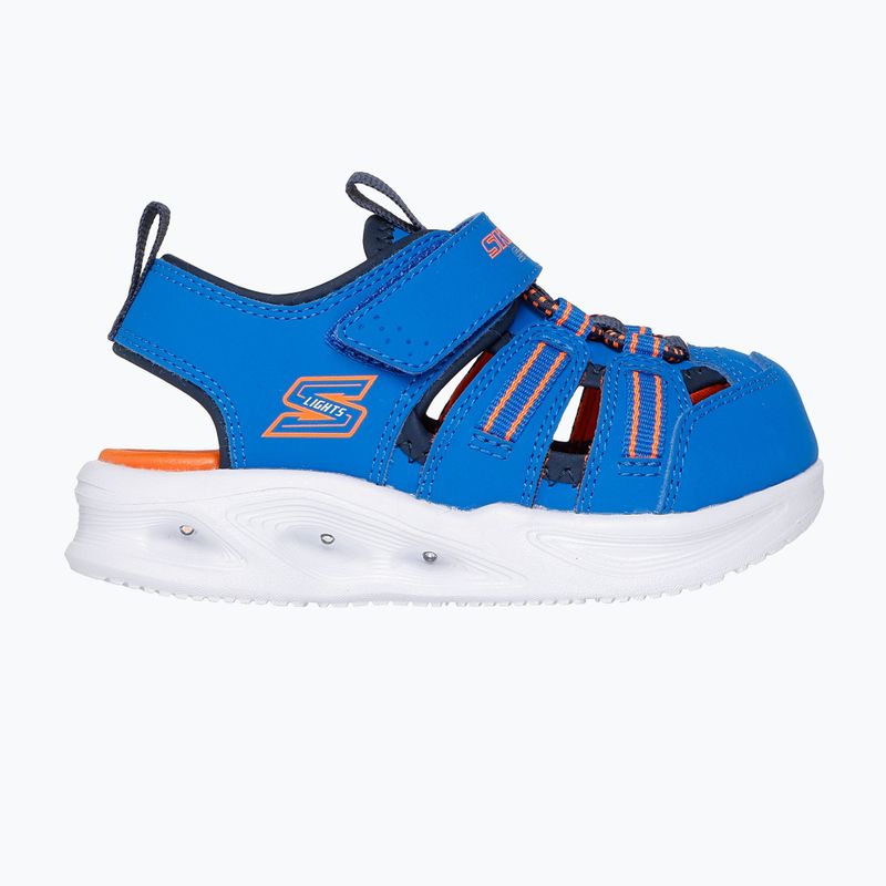 Сандалі дитячі SKECHERS S-Lights Sola Glow blue/lime