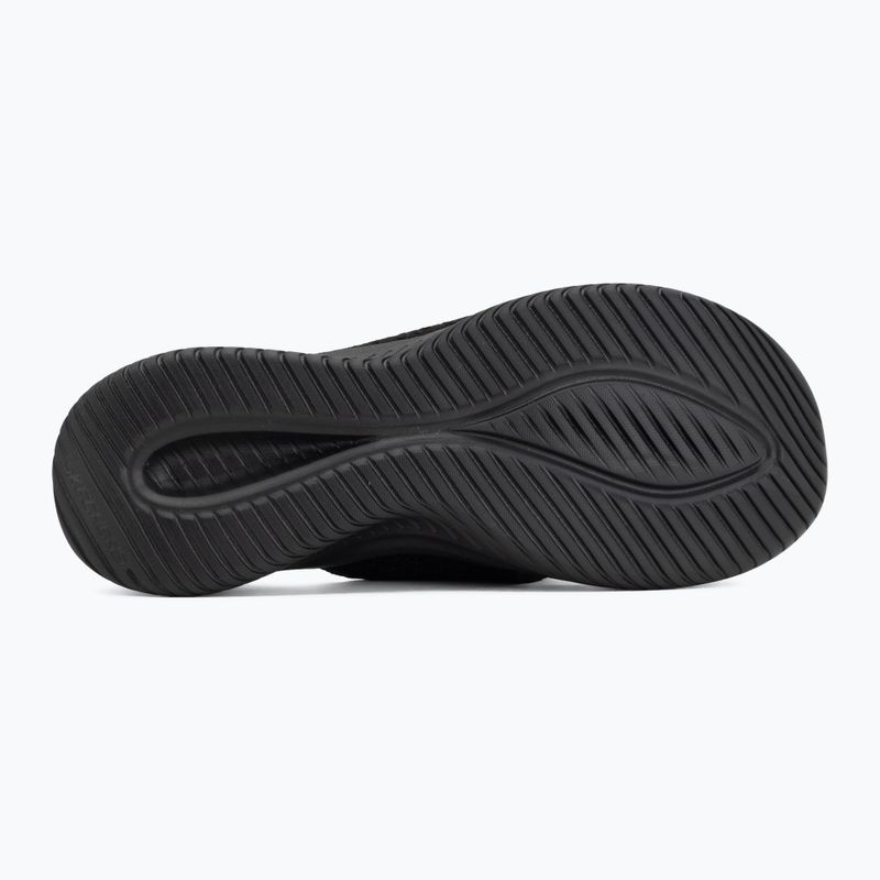 Шльопанці жіночі SKECHERS Ultra Flex 3.0 Rhythm Waves black 4
