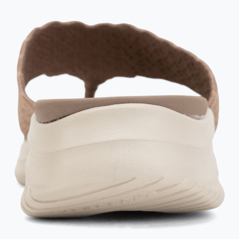 Шльопанці жіночі SKECHERS Ultra Flex 3.0 Rhythm Waves brown 6