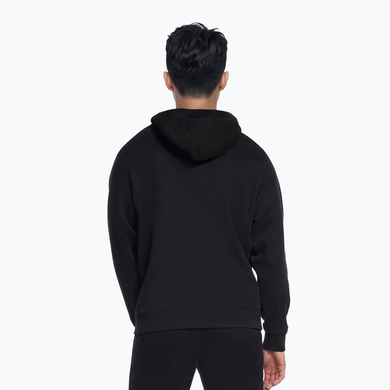 Кофта чоловіча SKECHERS Max Soft Hoodie black 2
