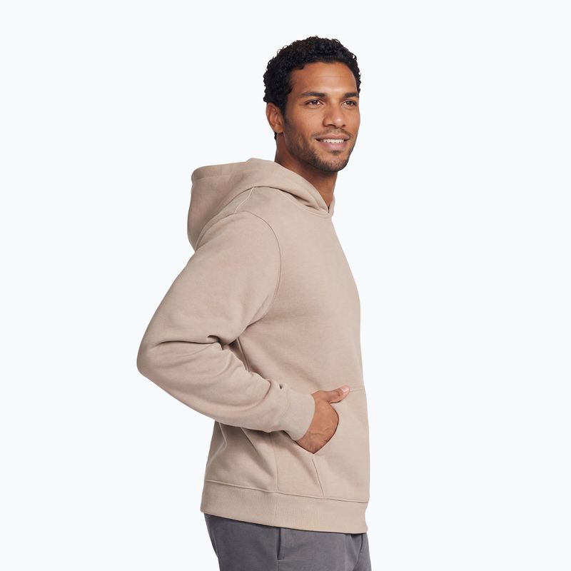 Кофта чоловіча SKECHERS Max Soft Hoodie brown 3