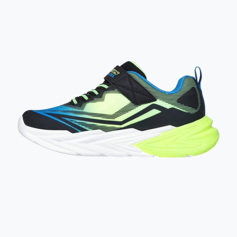 Кросівки дитячі SKECHERS Flex-Glow Ultra black/blue/lime 11