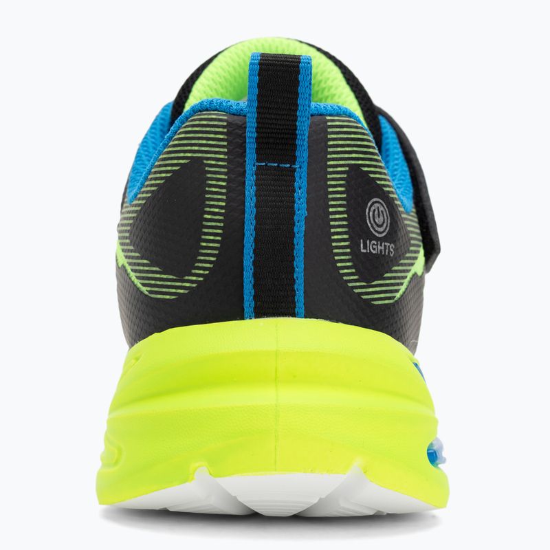 Кросівки дитячі SKECHERS Flex-Glow Ultra black/blue/lime 6