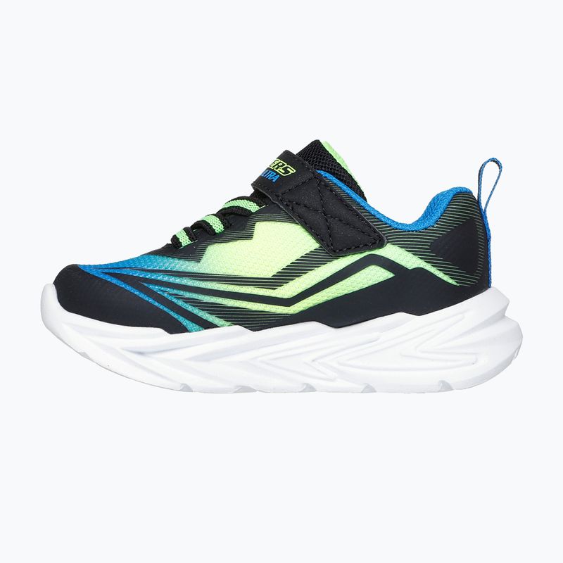 Кросівки дитячі SKECHERS Flex-Glow Ultra black/blue/lime 3
