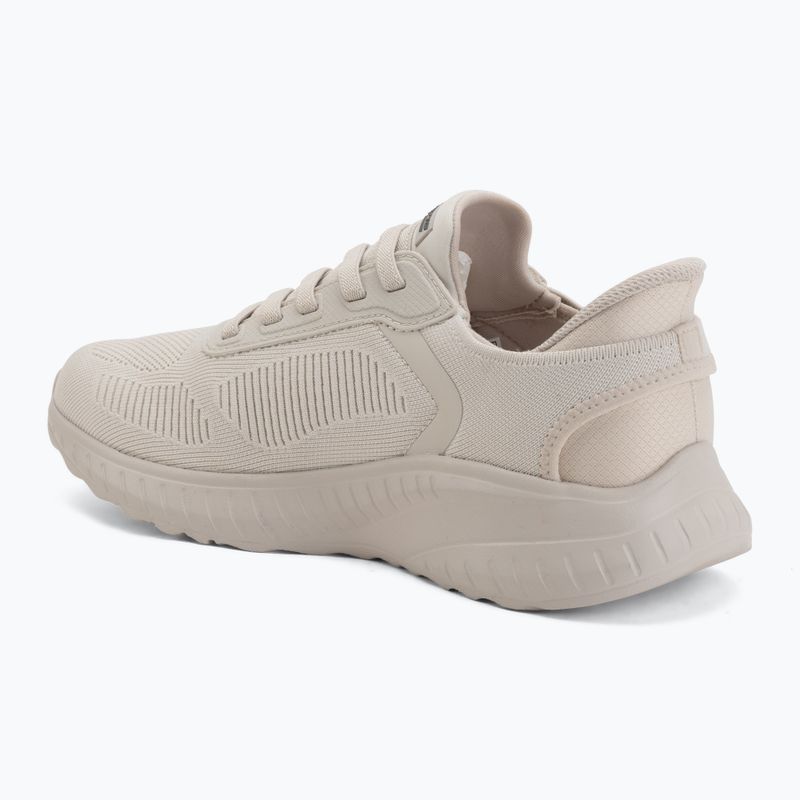 Кросівки чоловічі SKECHERS Bobs Squad Chaos Solid Step white 3