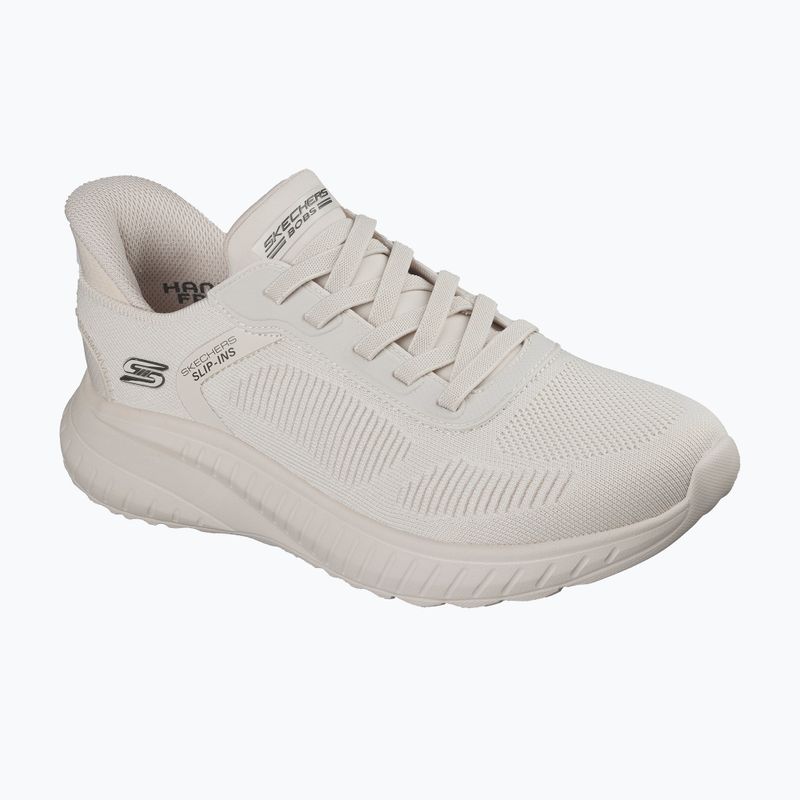 Кросівки чоловічі SKECHERS Bobs Squad Chaos Solid Step white 8