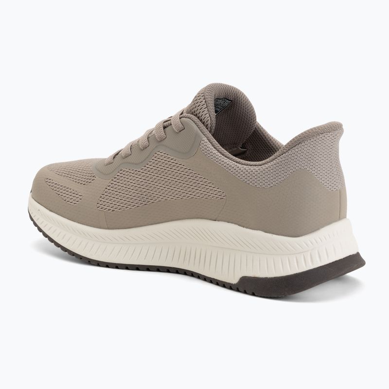 Кросівки чоловічі SKECHERS Bobs Squad 4 brown 3