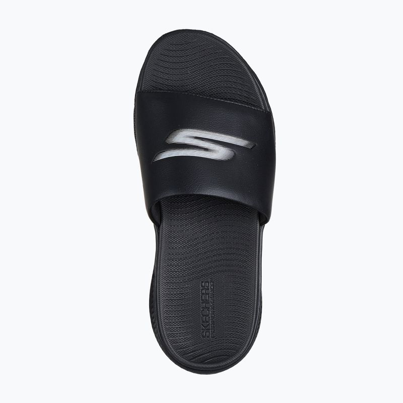Чоловічі шльопанці SKECHERS Go Consistent Sandal 2.0 Culver чорний 4