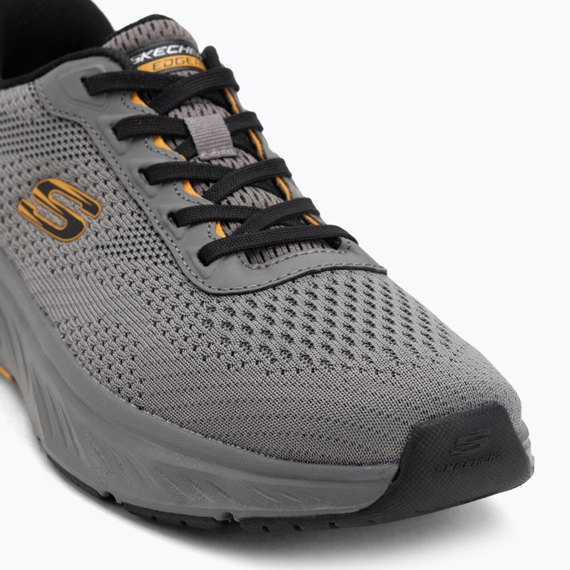 Кросівки чоловічі Skechers Edgeride Erlson charcoal/yellow 7