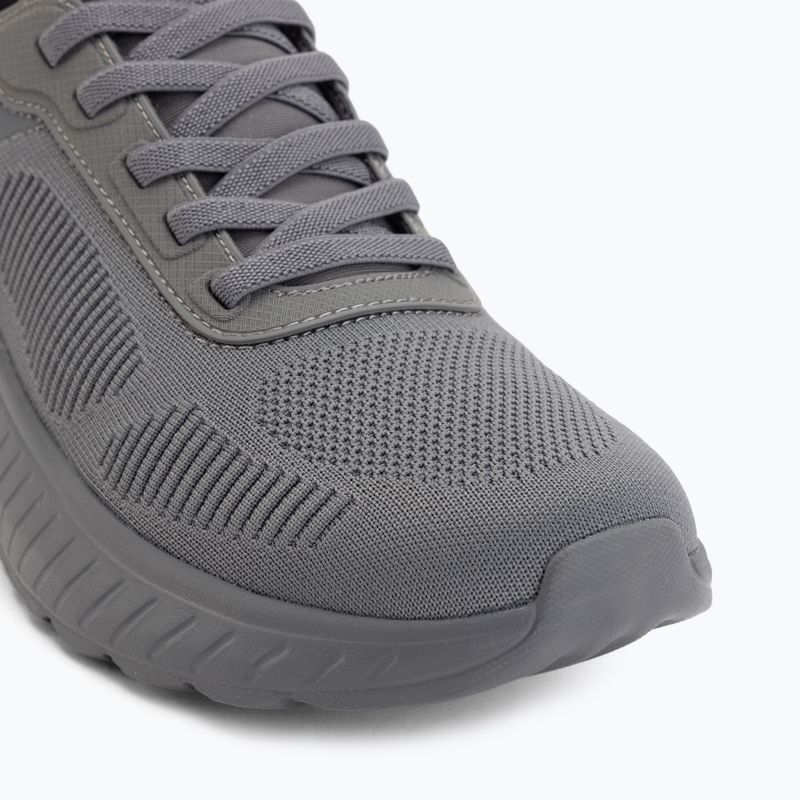 Кросівки чоловічі SKECHERS Bobs Squad Chaos Solid Step gray 7