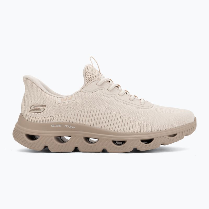 Кросівки жіночі SKECHERS Bobs Arc Waves beige 2