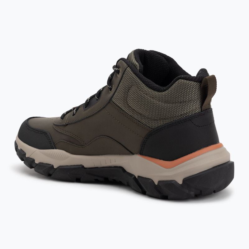 Черевики чоловічі SKECHERS Santoro Hopkins olive 3