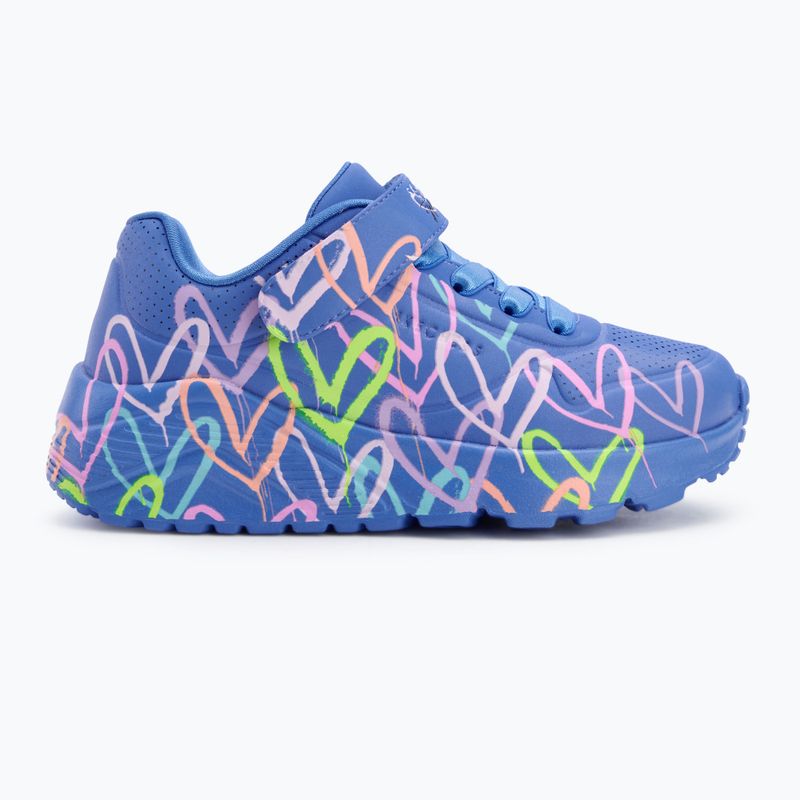 Кросівки дитячі SKECHERS Uno Lite Love Levitate blue/multi 2