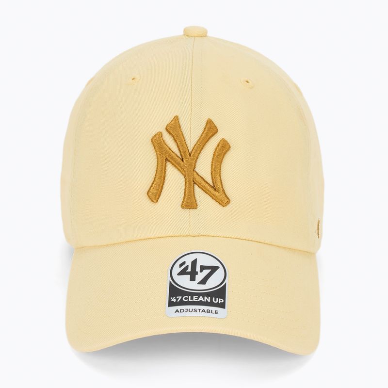 Кепка 47 Brand MLB New York Yankees CLEAN UP butter 2