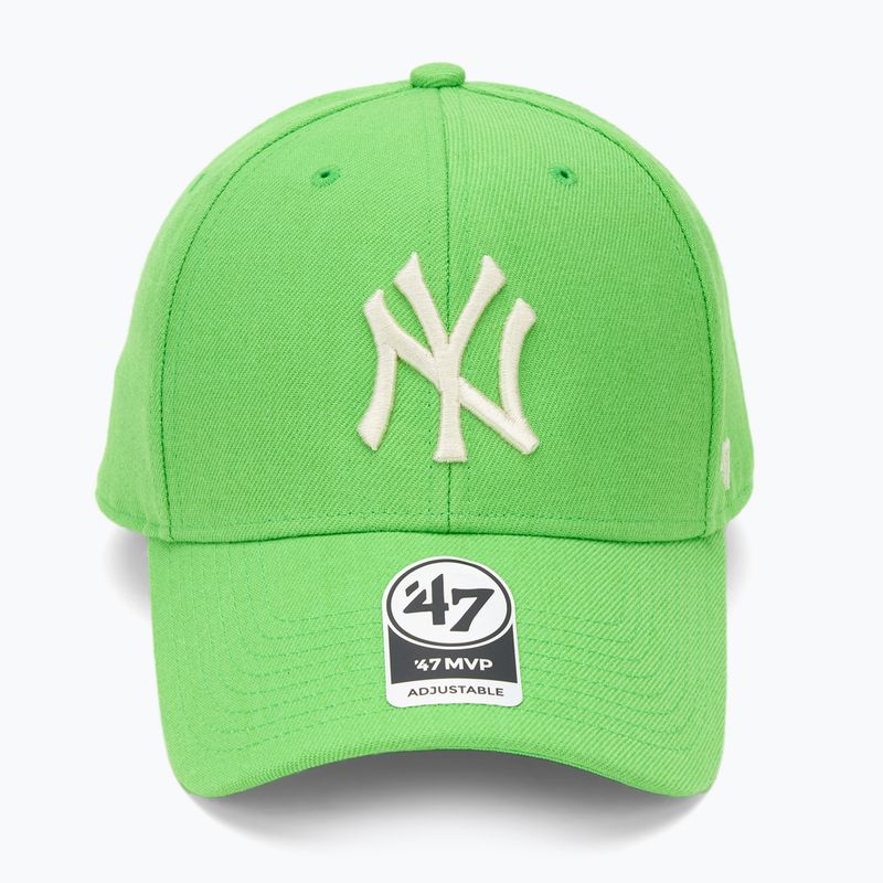 Кепка 47 Brand MLB New York Yankees MVP lime 2