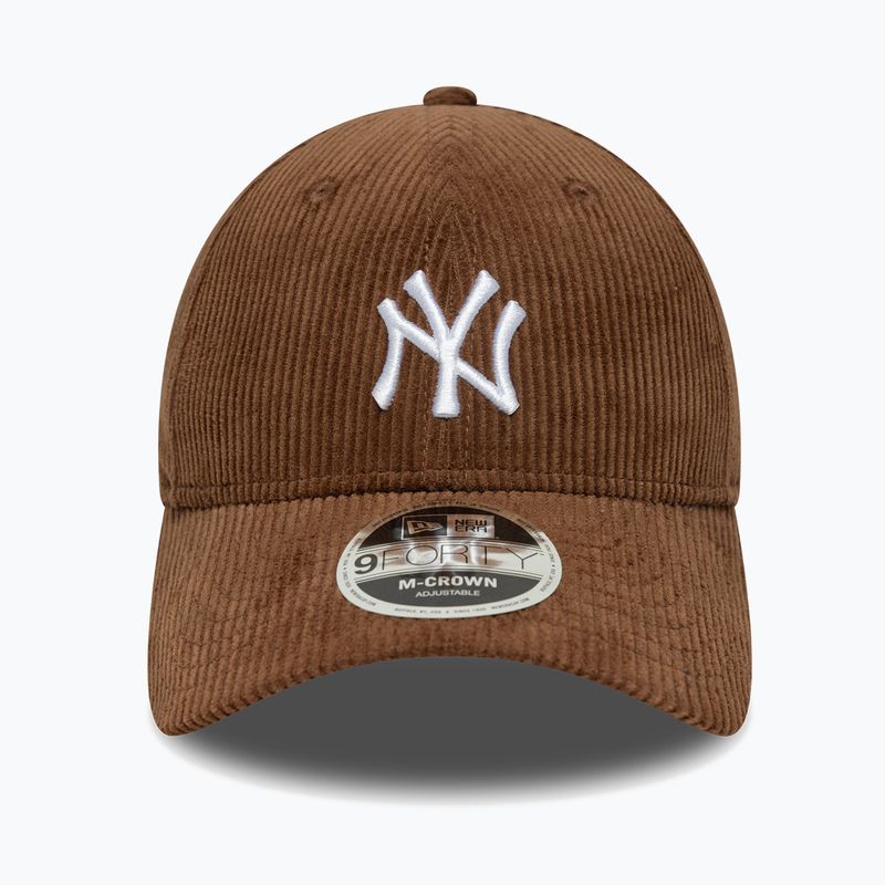Кепка New Era Cord 9Forty Mcrown New York Yankees dark auburn/dark autumn 2
