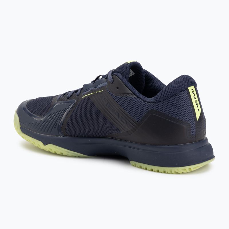 Кросівки для сквошу HEAD Sprint Team 4.0 Indoor navy/lime 3