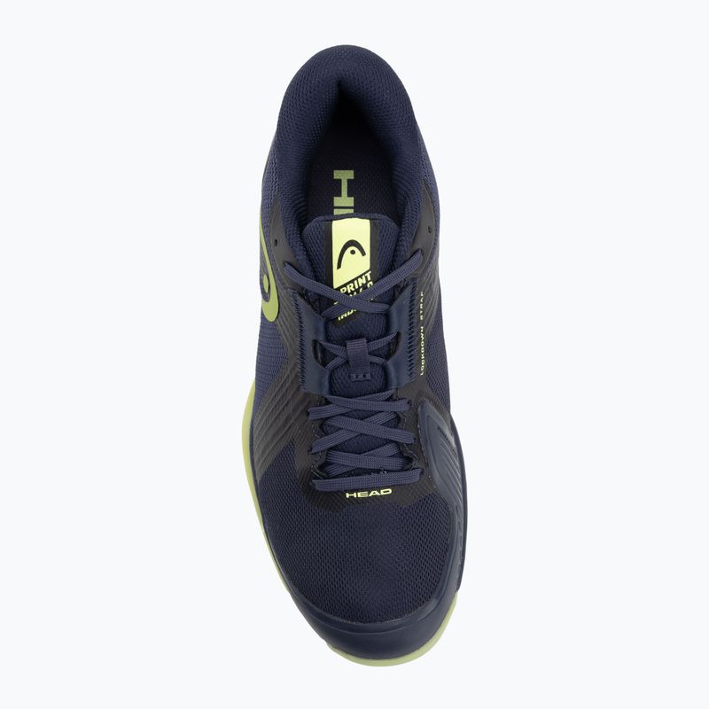 Кросівки для сквошу HEAD Sprint Team 4.0 Indoor navy/lime 5