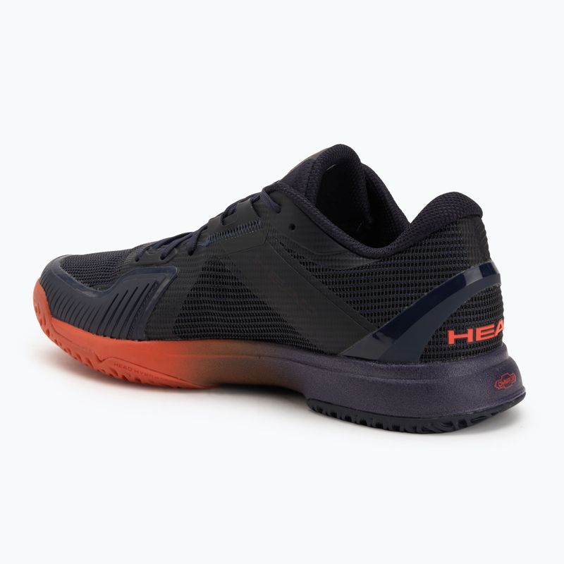 Кросівки для сквошу HEAD Sprint Pro 4.0 Indoor dark blue/red 3