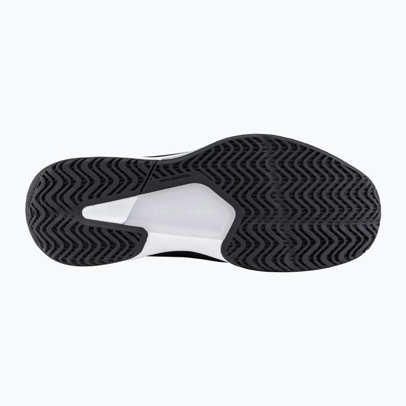 Кросівки тенісні чоловічі HEAD Revolt Court 5.0 black/white 10