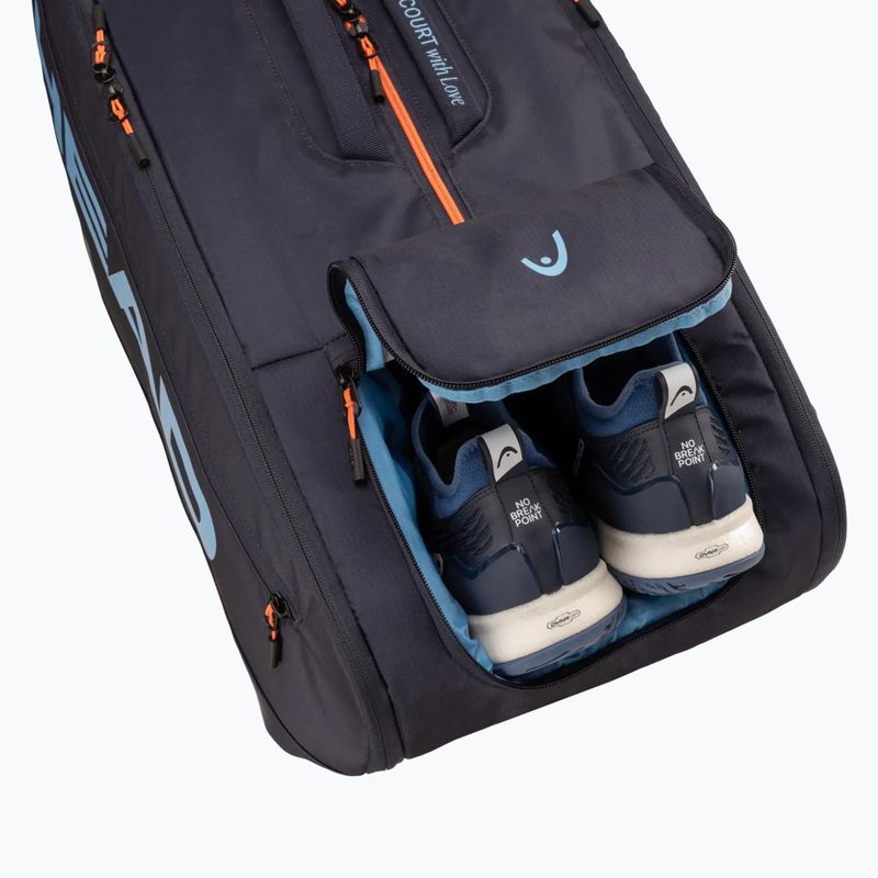Сумка тенісна HEAD Pro Racquet Bag XL 70 л navy 4