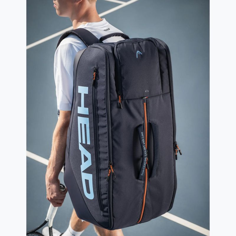 Сумка тенісна HEAD Pro Racquet Bag XL 70 л navy 9