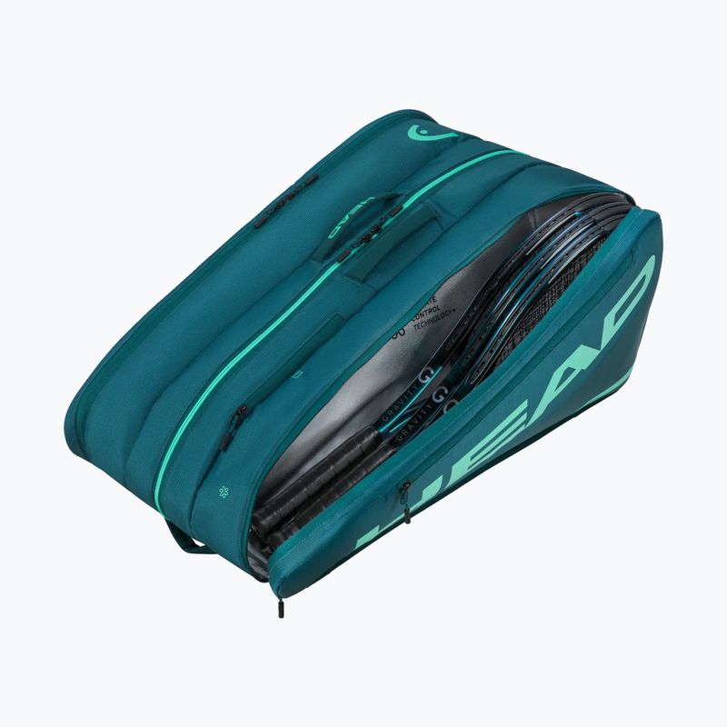 Сумка тенісна HEAD Tour Racquet Bag XL 75 л green 3