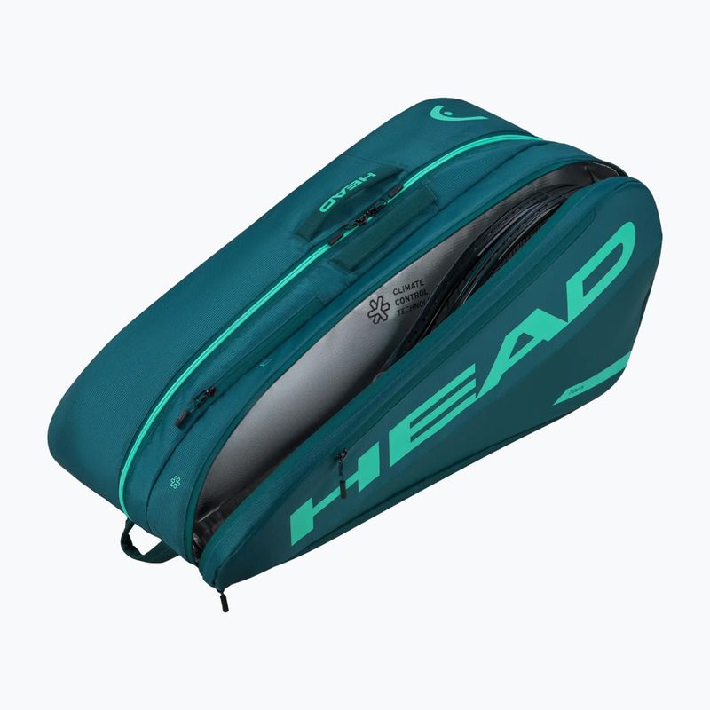 Сумка тенісна HEAD Tour Racquet Bag L 65 л green 5