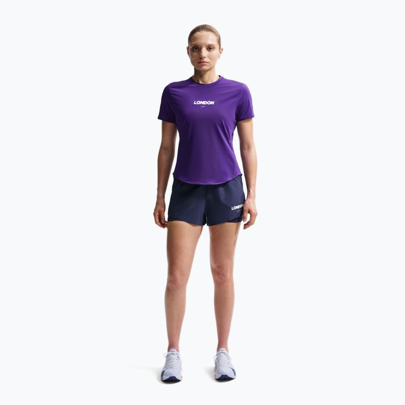 Футболка для бігу жіноча Nike Swift London Dri-Fit court purple 2