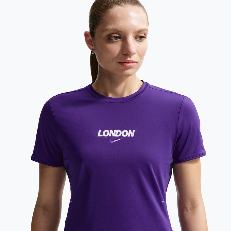 Футболка для бігу жіноча Nike Swift London Dri-Fit court purple 4