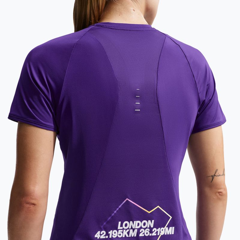 Футболка для бігу жіноча Nike Swift London Dri-Fit court purple 5