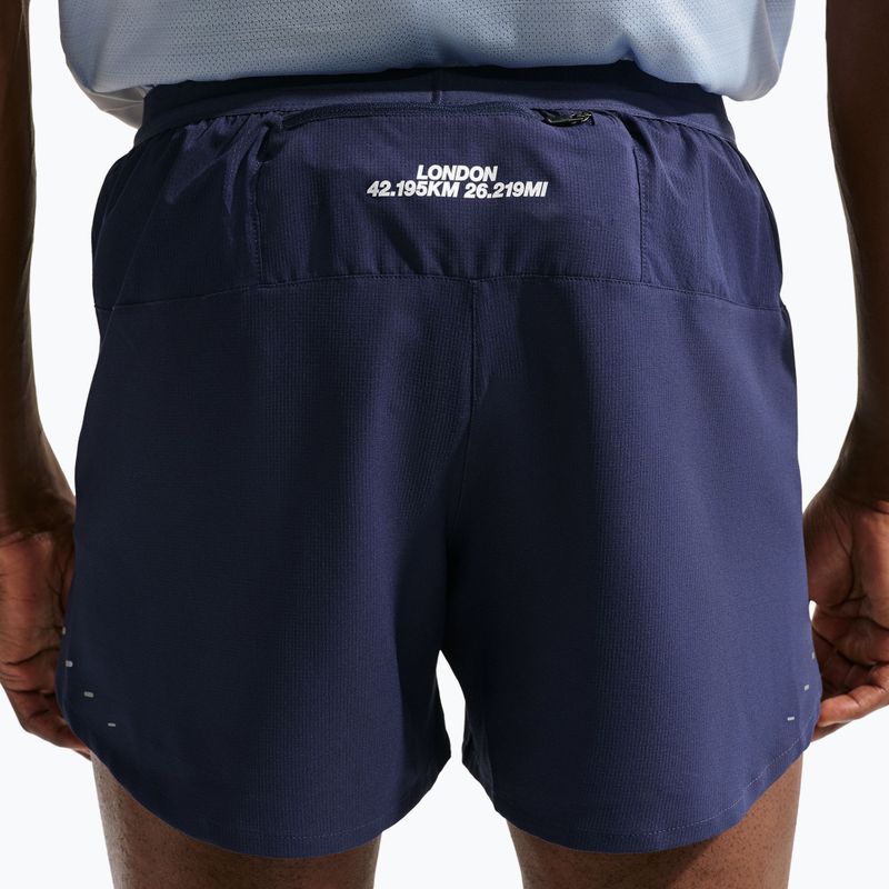 Шорти для бігу чоловічі Nike Stride Dri-Fit Brief Lined 5" midnight navy 4