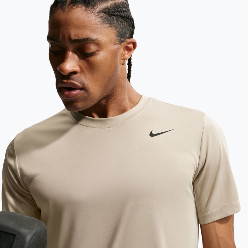 Футболка для тренувань чоловіча Nike Dri-FIT Training T-Shirt desert khaki/black 4