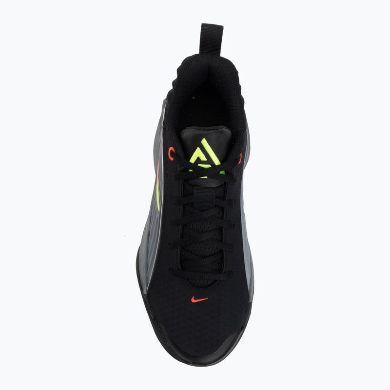 Кросівки для баскетболу чоловічі Nike Giannis Immortality 5 black/volt/photon dust/bright crimson 5
