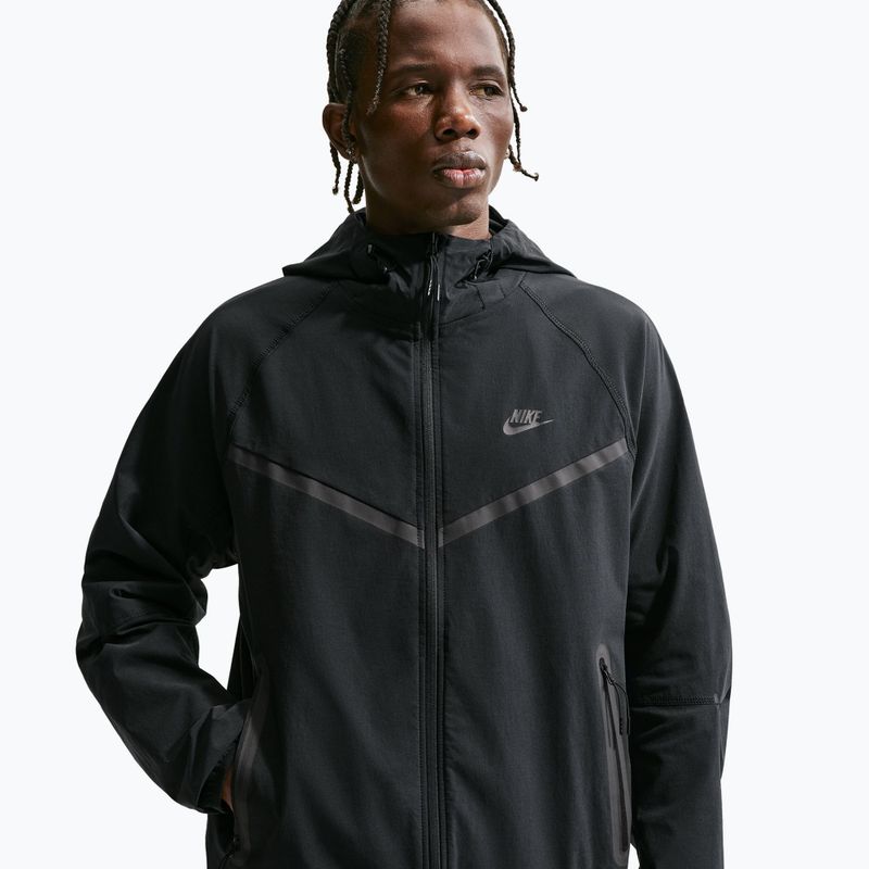 Куртка чоловіча Nike Tech Woven Full Zip Windrunner black 4