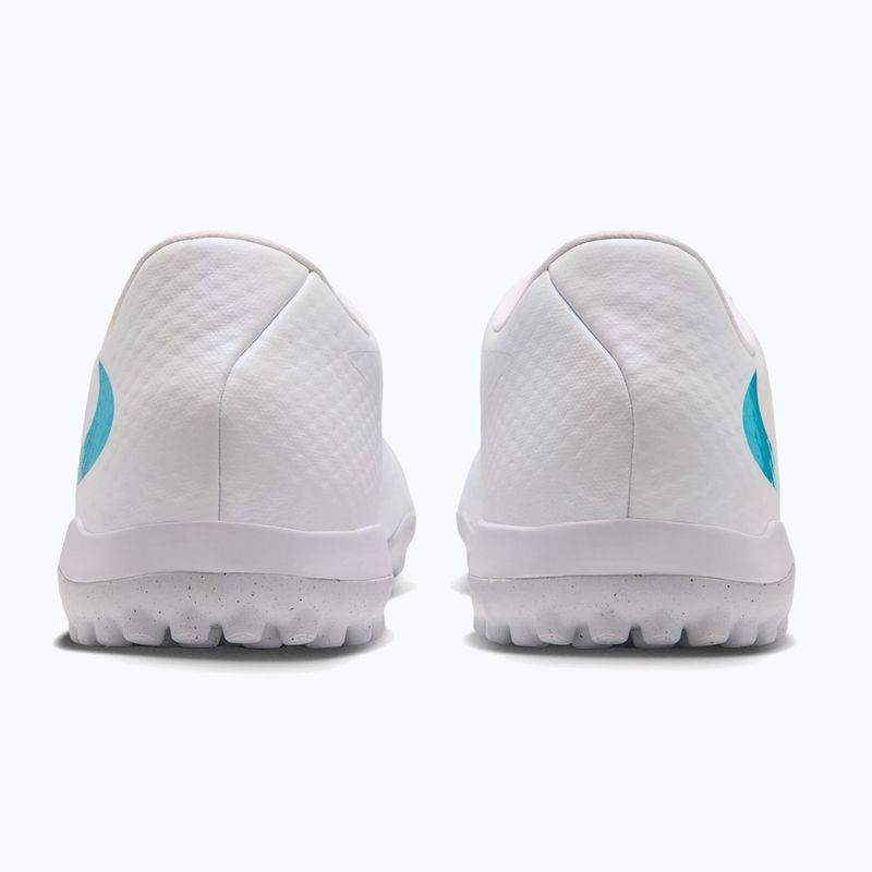 Кросівки футбольні чоловічі Nike Phantom 6 Low Academy TF white/white/dusty cactus 5