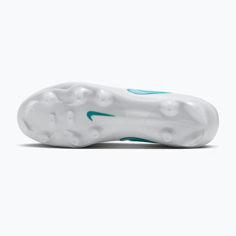 Кросівки футбольні чоловічі Nike Tiempo Maestro Academy FG/MG white/white/dusty cactus 3