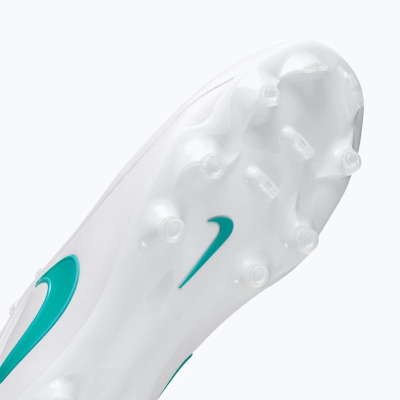 Кросівки футбольні чоловічі Nike Tiempo Maestro Academy FG/MG white/white/dusty cactus 5