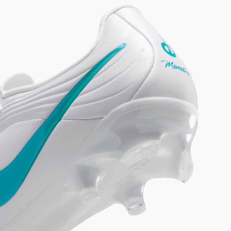 Кросівки футбольні чоловічі Nike Tiempo Maestro Academy FG/MG white/white/dusty cactus 7
