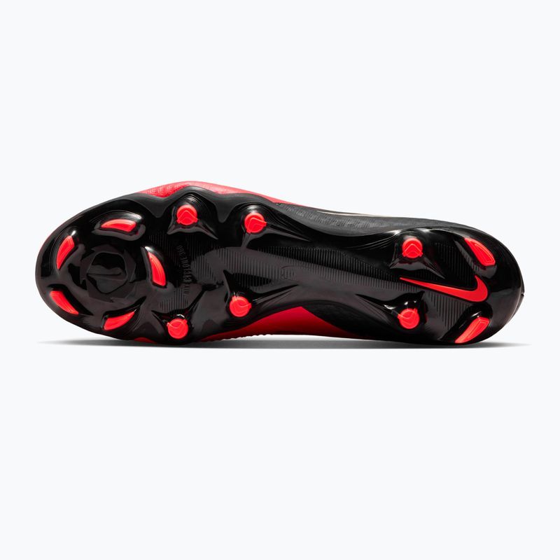 Кросівки футбольні чоловічі Nike Phantom 6 Low Academy bright crimson/black/blur 4