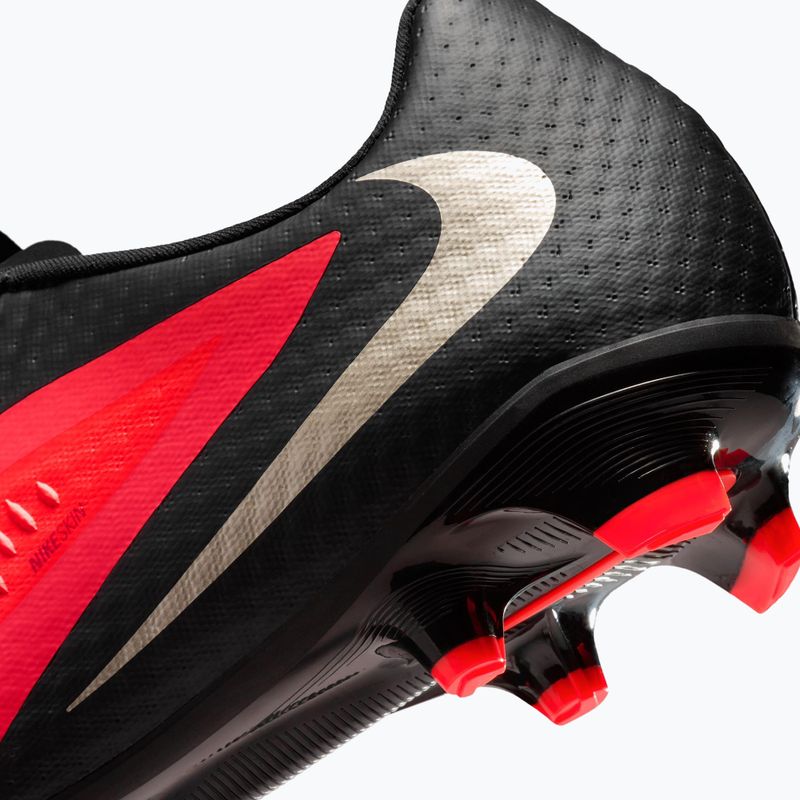 Кросівки футбольні чоловічі Nike Phantom 6 Low Academy bright crimson/black/blur 7