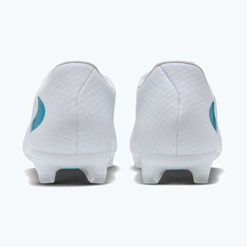 Кросівки футбольні чоловічі Nike Phantom 6 Low Academy FG/MG white/white/dusty cactus 5