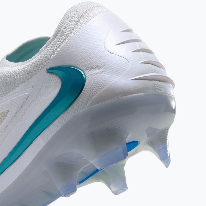 Кросівки футбольні чоловічі Nike Phantom 6 Low Elite FG white/white/dusty cactus 7