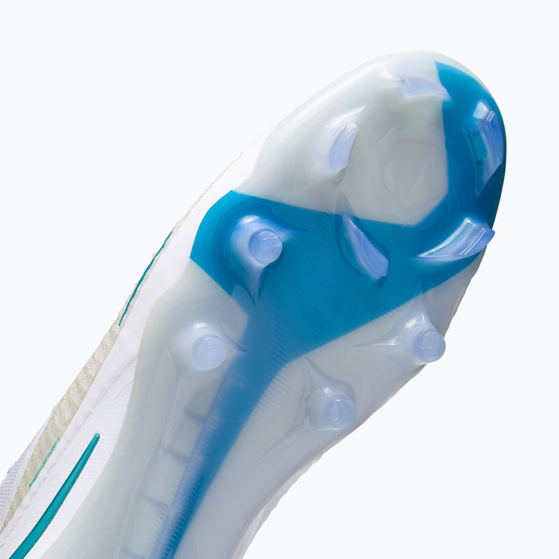 Кросівки футбольні чоловічі Nike Phantom 6 Low Elite FG white/white/dusty cactus 8