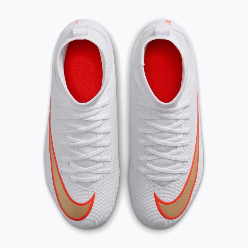 Футбольне взуття дитяче Nike Jr. Mercurial Superfly 11 Club white/bright crimson/blur 4